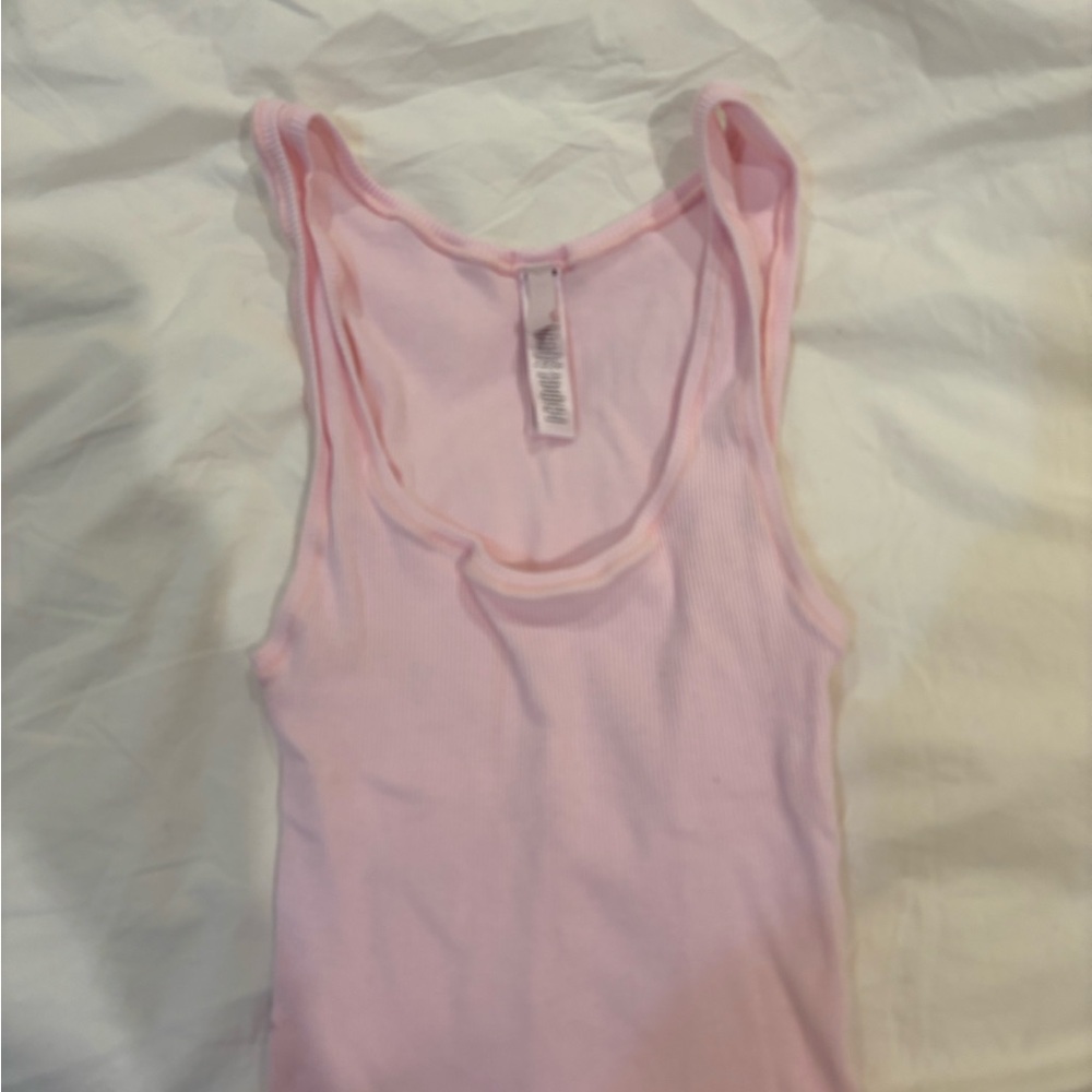 SKIMS light pink tank top